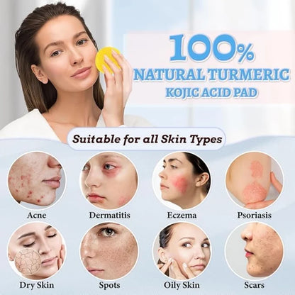 Turmeric & Kojic Acid Cleansing Pads (50 Pads)
