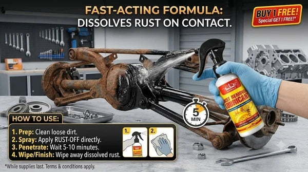 Rust Remover Lubricant 100 ml (Buy 1 Get 1 Free)
